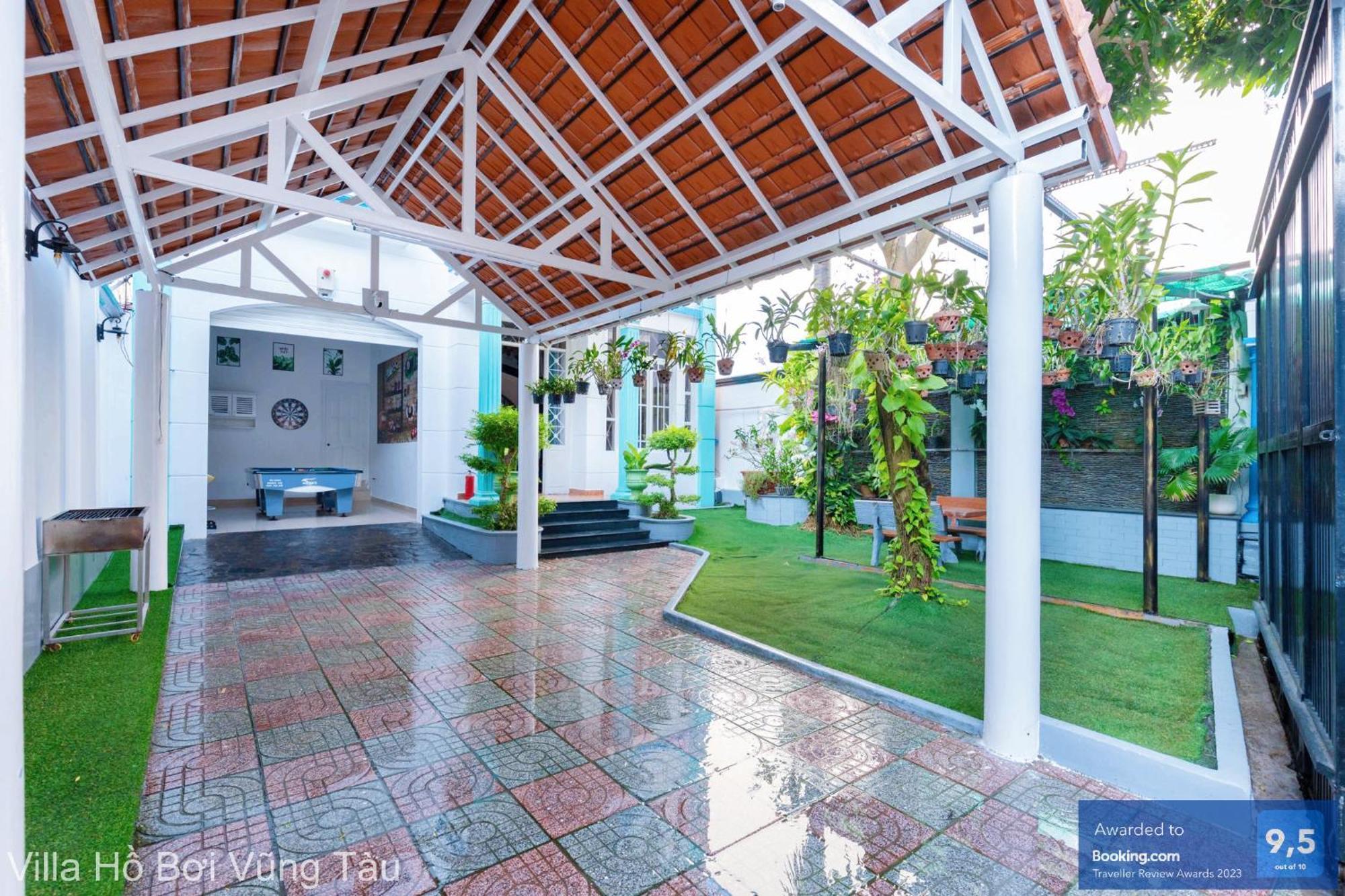 Villa San Vuon Gan Bien Bai Sau - Free Bida - Dan Karaoke ブンタオ エクステリア 写真