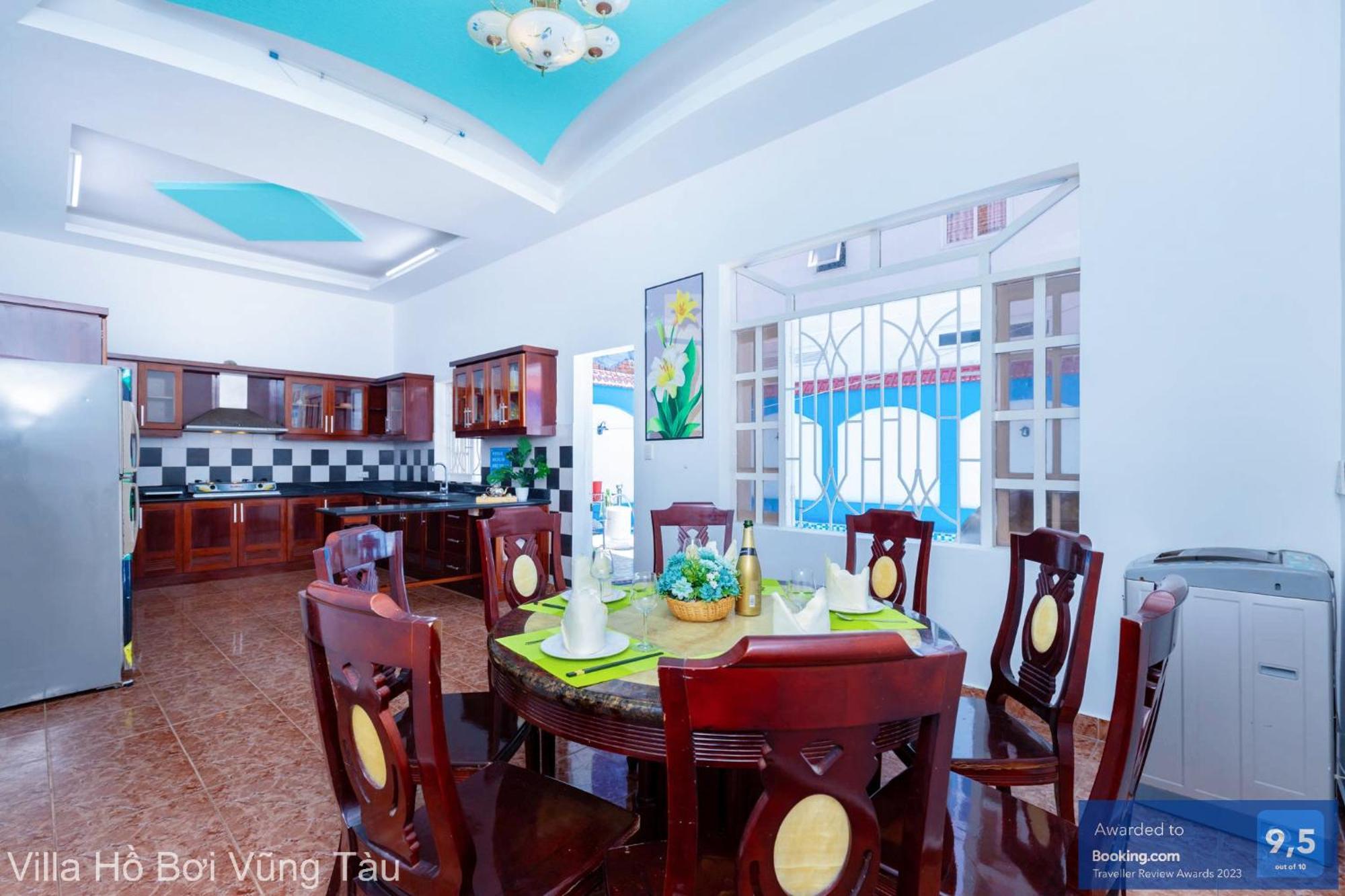 Villa San Vuon Gan Bien Bai Sau - Free Bida - Dan Karaoke ブンタオ エクステリア 写真