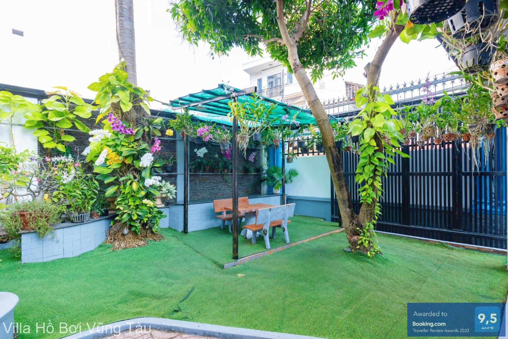 Villa San Vuon Gan Bien Bai Sau - Free Bida - Dan Karaoke ブンタオ エクステリア 写真